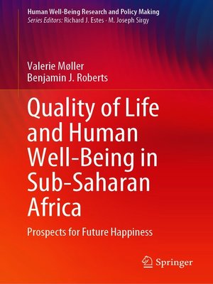 cover image of Quality of Life and Human Well-Being in Sub-Saharan Africa